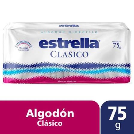 ALGODON ESTRELLA 75g